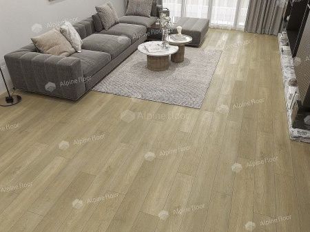 Кварцвиниловая плитка Alpine Floor Ultra ECO 5-36 Дуб Скандинавия толщина 0.2 см 43 класс 1219,2х184,15