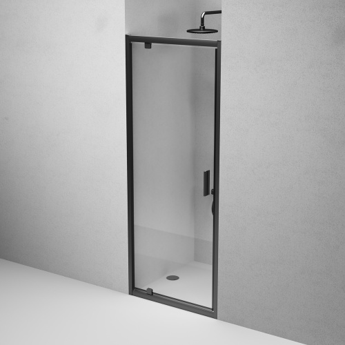 Душевая дверь Am.Pm Gem W90G-80-1P-BT 80х195 стекло прозрачное профиль черный матовый - фото 5