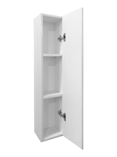 Шкаф-пенал Эстет Malibu ФР-00007133 20х16х90 подвесной цвет белый - фото 3