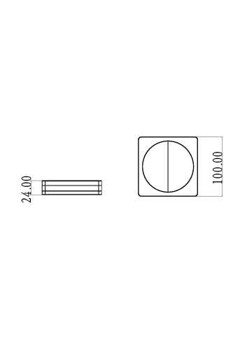 Мыльница Boheme 10960-W-CR - фото 2