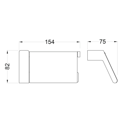 Бумагодержатель Timo Torne 43042/17 - фото 2