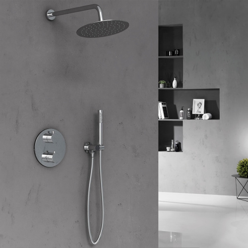 Душевая система Vincea VSFW-101TCH встраиваемая в стену с термостатом