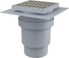 Душевой трап Alcadrain APV13 20х20 хром