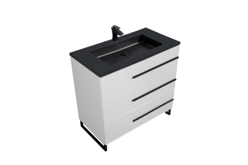 Тумба с раковиной Parly Bella Bella-T90 89х47х75 подвесная - фото 3