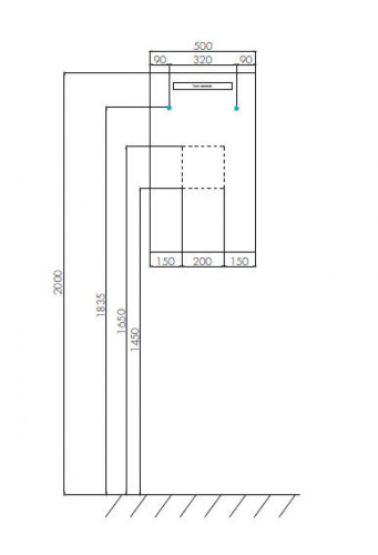 Зеркало в ванную Aquaton Йорк 1A173002YO010 50х85 цвет белый - фото 3