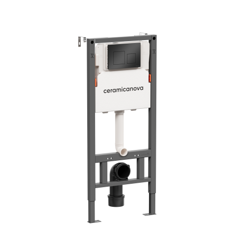 Инсталляция для унитаза с кнопкой Ceramica Nova Balance/Square CN121002MB - фото 2