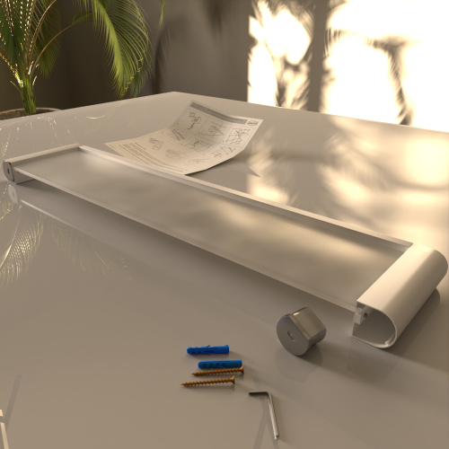 Полка в ванную комнату Altasan Лотос ЛТ70БМ - фото 5