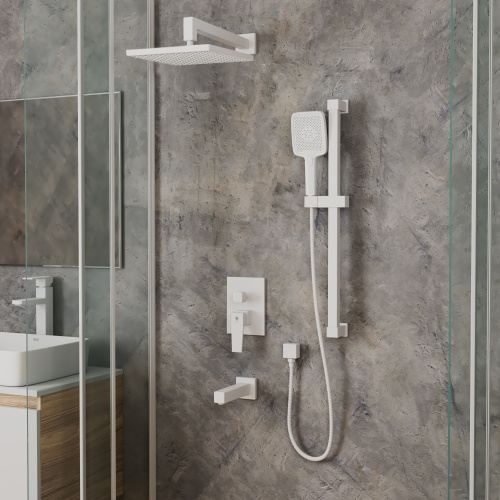 Душевая система Rush Thira TR3635-60White встраиваемая в стену цвет белый - фото 3