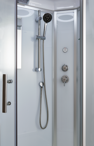 Душевая кабина Timo Standart T-6601SF 100х100 четверть круга с крышей ориентация универсальная - фото 3