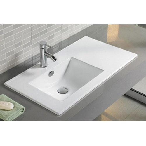 Тумба с раковиной Comforty Верона 00004137102CF 76х47х88 напольная цвет дуб белый - фото 3