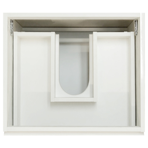 Тумба с раковиной Эстет Dallas Luxe 100 ФР-00002322 36х48х43 подвесная цвет белый - фото 4