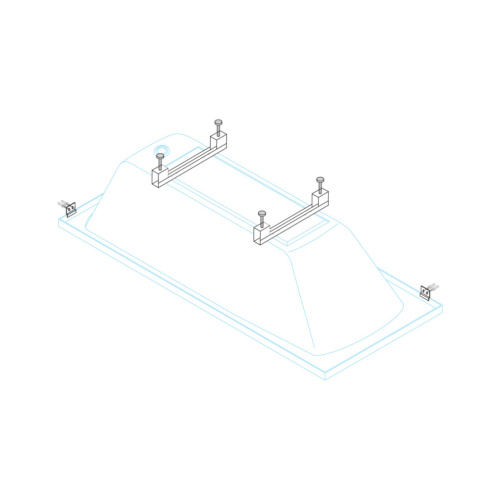 Каркас для ванны Cezares METAURO METAURO-Central-MF - фото 2
