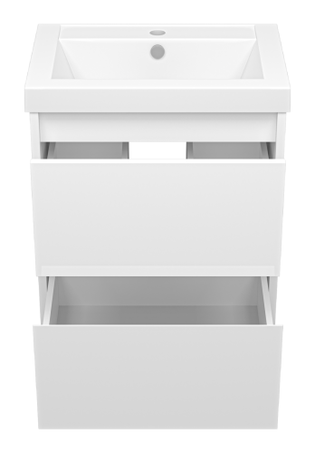 Тумба под раковину Misty Алиса Э-Али01050-011П2Я 48х34х50 подвесная - фото 3