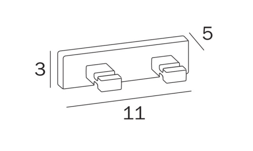 Крючок Inda LEA A1820BNE - фото 4