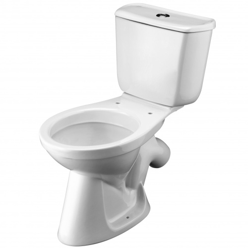 Унитаз-компакт напольный с бачком Santek Бриз 1WH302138 белый с сиденьем каскадный смыв - фото 2