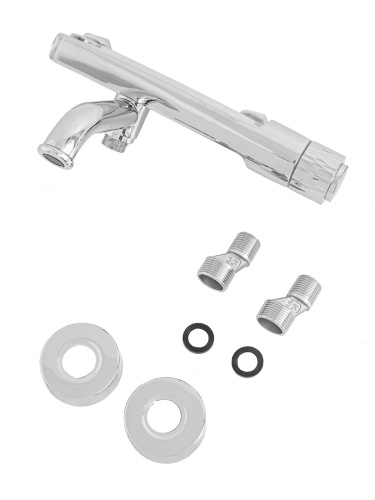 Душевая стойка Orange PURE M02-912cr настенная цвет хром - фото 5