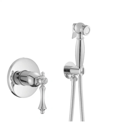 Гигиенический душ со смесителем Rose R0105 хром - фото 2