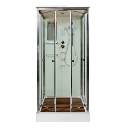 Душевая кабина AvaCan V8015 80х80 квадратная с крышей ориентация универсальная - фото 2