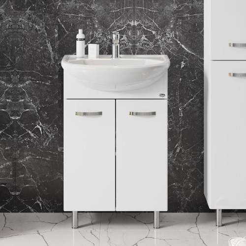 Тумба под раковину Onika Коралл 105558 51х30х68 напольная - фото 2