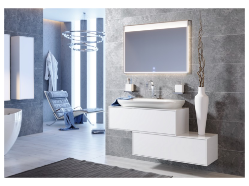 Шкаф-пенал Aqwella Y GEN0535W 35х25х120 подвесной цвет белый - фото 2