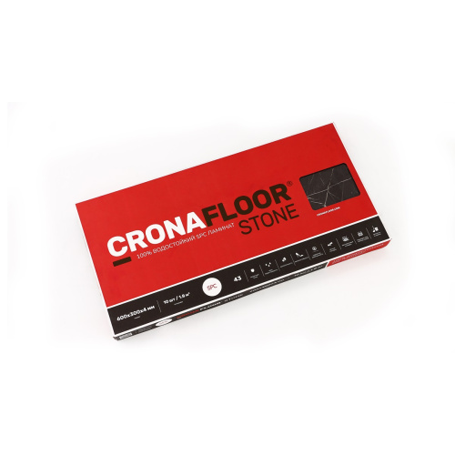 SPC ламинат CronaFloor Stone Бардилио Т090582 толщина 0,4 см 43 класс 600х300 - фото 2