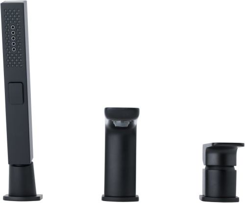 Смеситель Allen Brau Infinity 5.21008-31 на борт ванны черный - фото 5