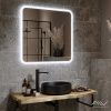 Зеркало с подсветкой Alavann Anna ALV0019001 80х80 подвесное