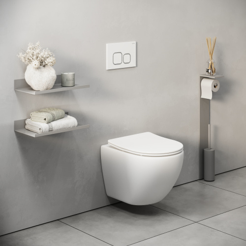 Клавиша смыва механическая Grossman Cosmo 700.K31.02.000.000 цвет белый - фото 5