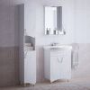 Тумба под раковину Corozo Кентис SD-00000314 60х30 напольная цвет белый