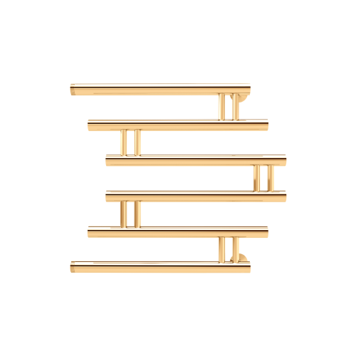 Полотенцесушитель Indigo Zip FZW60-60GDK3 71х63 водяной золото - фото 3