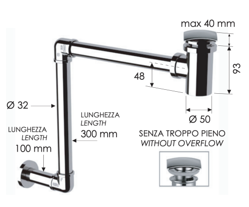 Сифон для раковины Remer 984S - фото 2