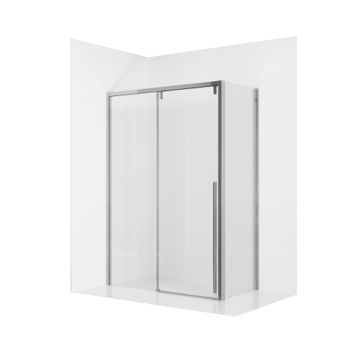 Душевой уголок Ambassador Intense 110021103IX-90IX 140х90 стекло прозрачное профиль хром глянцевый без поддона