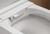 Унитаз-биде подвесной Arrow AKH1051H белый с сиденьем микролифт безободковый каскадный смыв