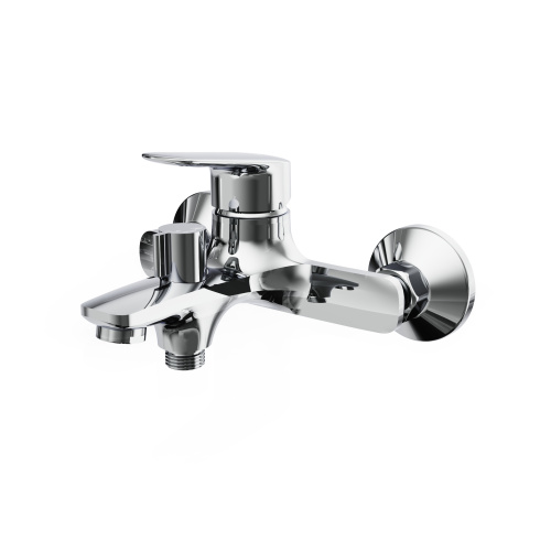 Смеситель для ванны Tokito HAPPO TOK-HAP-1014 настенный хром - фото 5