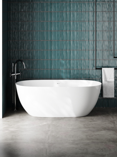 Ванна акриловая Teymi Lina T130203 170х75 отдельностоящая овальная без ножек - фото 2