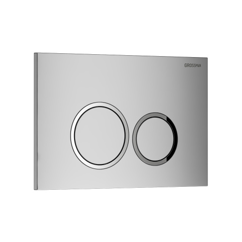 Клавиша смыва механическая Grossman Galaxy 700.K31.01.110.110 цвет хром - фото 2