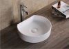 Раковина из сантехнического фарфора Cerutti SPA CR7088 40х40 накладная цвет белый без отверстий под смеситель