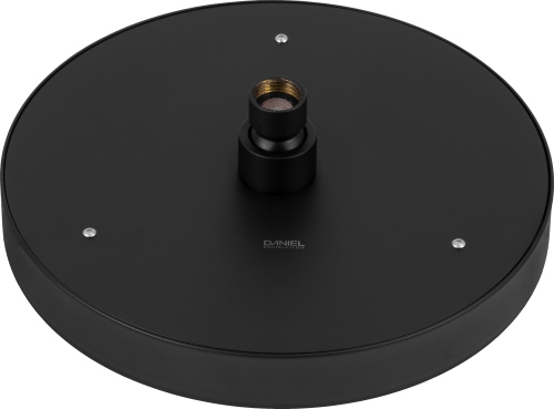 Верхний душ Daniel A578H3CM2215 черный матовый - фото 4