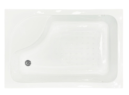 Душевой поддон Royal Bath BP RB8100BP-L 100х80 акрил белый с ножками - фото 2