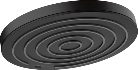 Верхний душ Hansgrohe 24140670 черный матовый