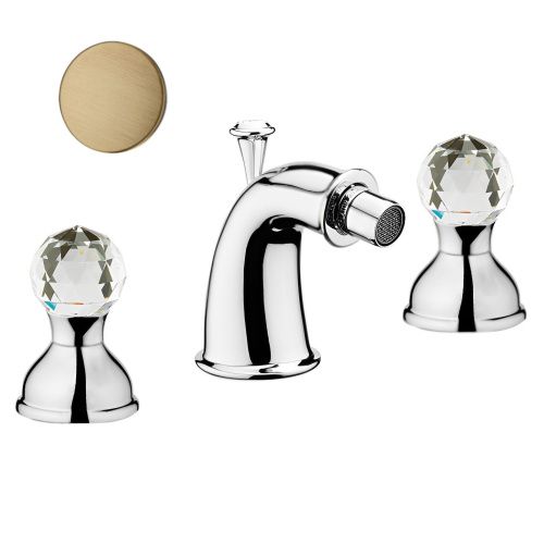 Смеситель Webert Karenina KA710202065 на биде бронза - фото 2