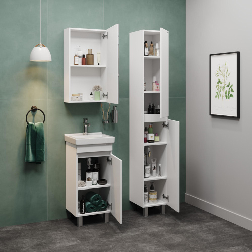 Тумба под раковину Onika Милтон 104009 37х33х68 напольная - фото 5