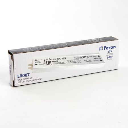 Трансформатор для светодиодной ленты Feron LB007 48053