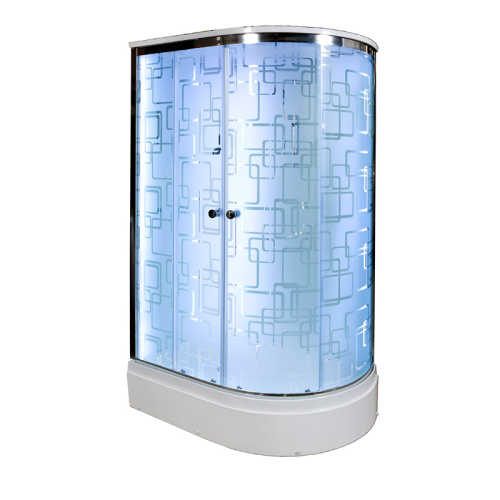 Душевая кабина AvaCan EM3012LLED+GM 120х90 асимметричная с крышей ориентация левая - фото 2