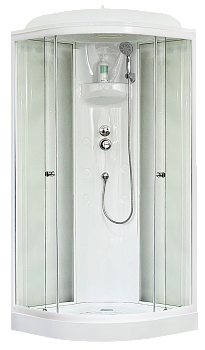 Душевая кабина Royal Bath НК RB90HK4-MT 90х90 четверть круга с крышей ориентация универсальная