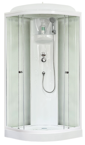 Душевая кабина Royal Bath НК RB90HK4-MT 90х90 четверть круга с крышей ориентация универсальная