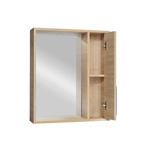 Зеркало-шкаф Viant КЕЛЬН VKEL60SD-ZSH 60х16х70 подвесной цвет бежевый - фото 4