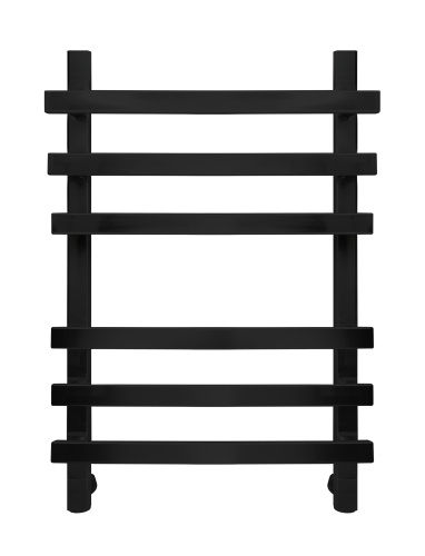 Полотенцесушитель Indigo Askel LASWPF60-40BR 46х65 водяной черный муар - фото 3
