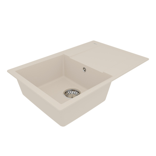 Кухонная мойка LeMark Imandra 760 9910030 76х50 цвет бежевый поверхность матовая - фото 2