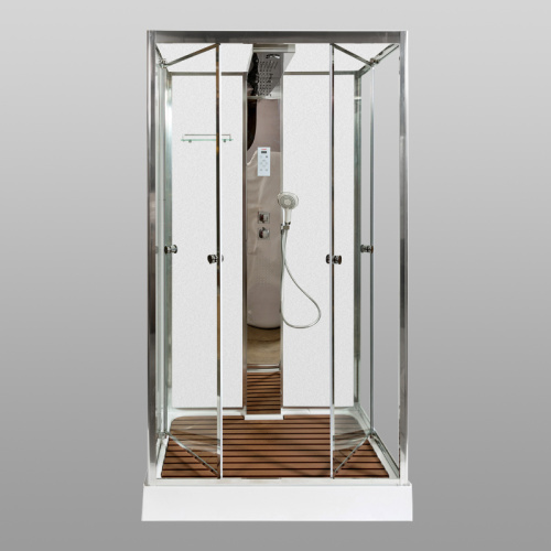 Душевая кабина AvaCan Z122MT 120х90 прямоугольная с крышей ориентация универсальная - фото 2